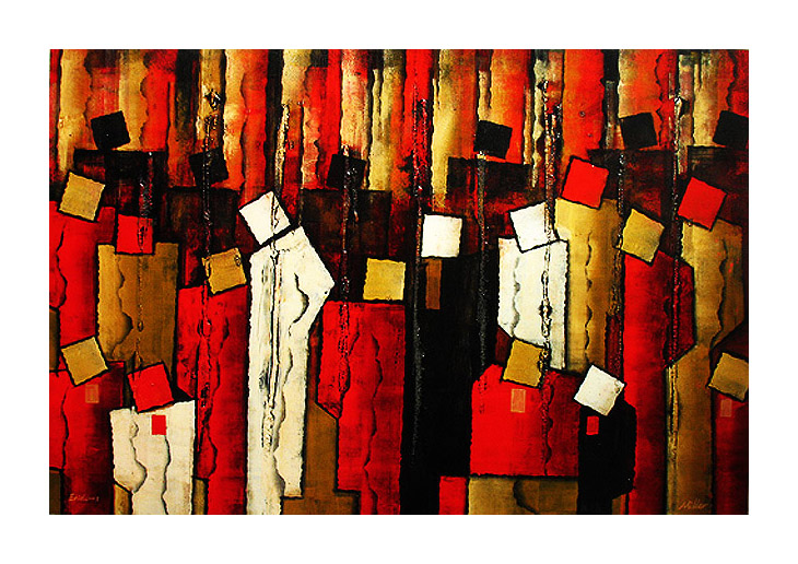 Miller 2 - 24"x36" - Mixed Media